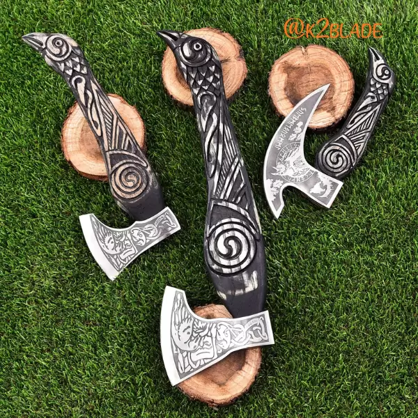Viking-style axes,