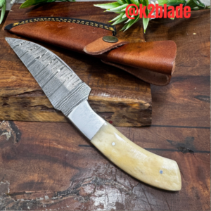 IvoryCurve Hunter - Damascus Steel Knife