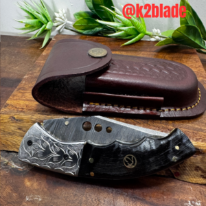 BlackHorn Damascus Knife