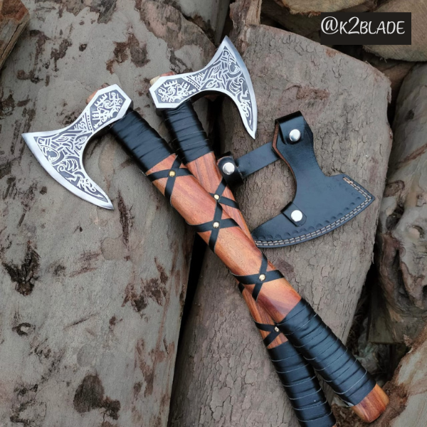 Handcrafted Viking Style Axes
