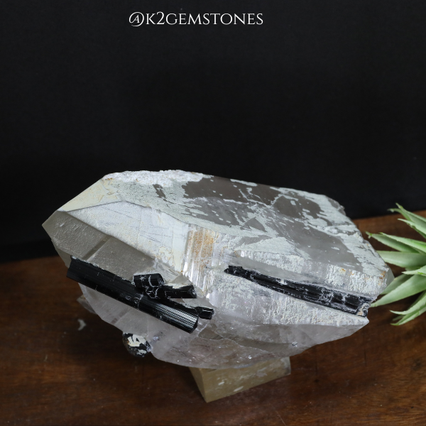 Schorl with Quartz Crystal Specimens