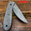 Damascus Steel folding Knife