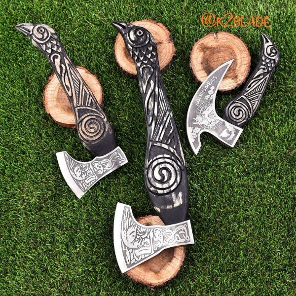 Viking-style axes,