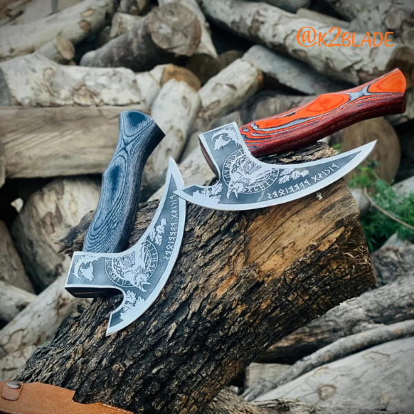Handcrafted Viking Style Axes