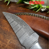 IvoryCurve Hunter - Damascus Steel Knife