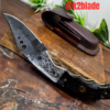 BlackHorn Damascus Knife