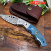 BlueCraft Damascus Folding knife