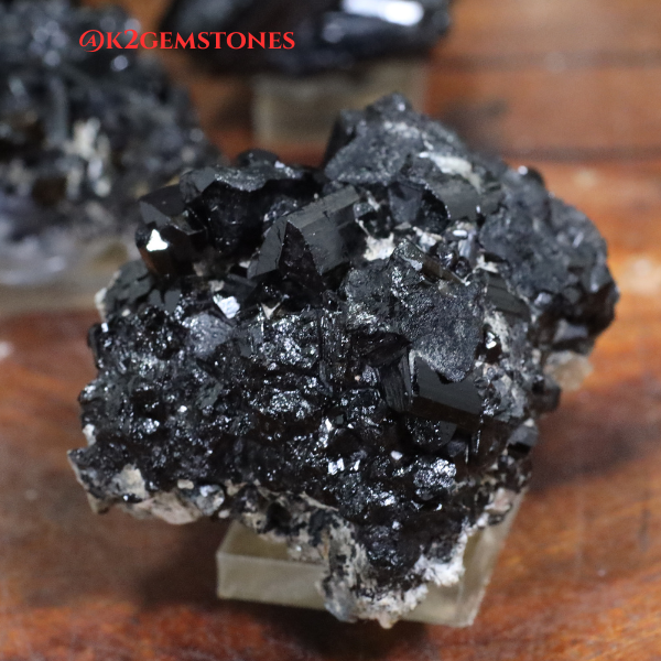 Schorl “Black Tourmaline” Crystals with MICA