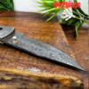 Damascus Steel folding Knife