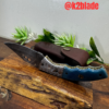 BlueCraft Damascus Folding knife