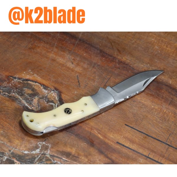 White bone lockback