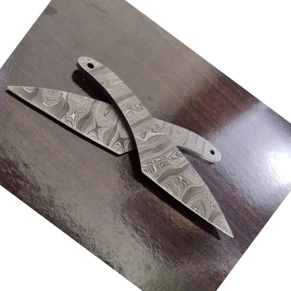 Damascus knife blanks